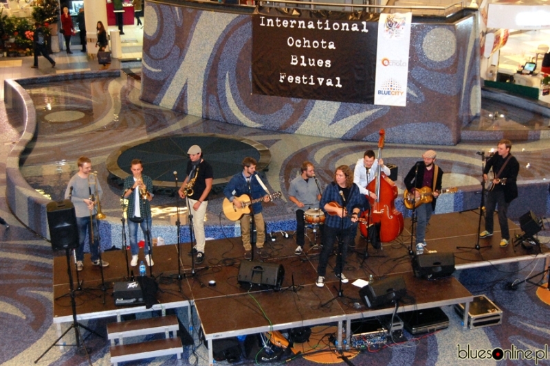 Kraków Street Band podczas V International Ochota Blues Festival