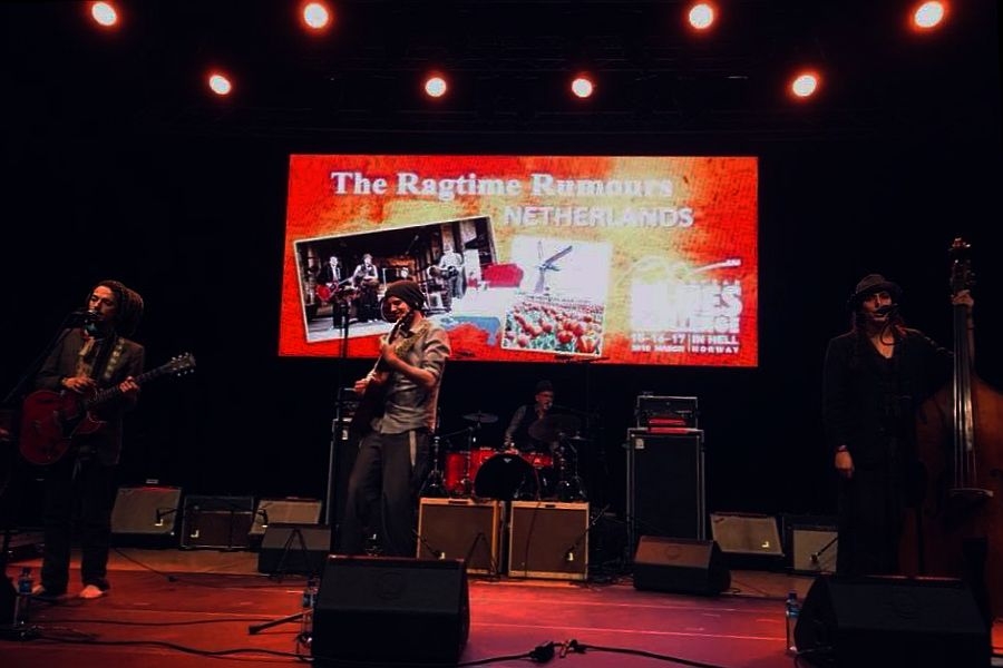 European Blues Challenge 2018. The Ragtime Rumours are the winners!