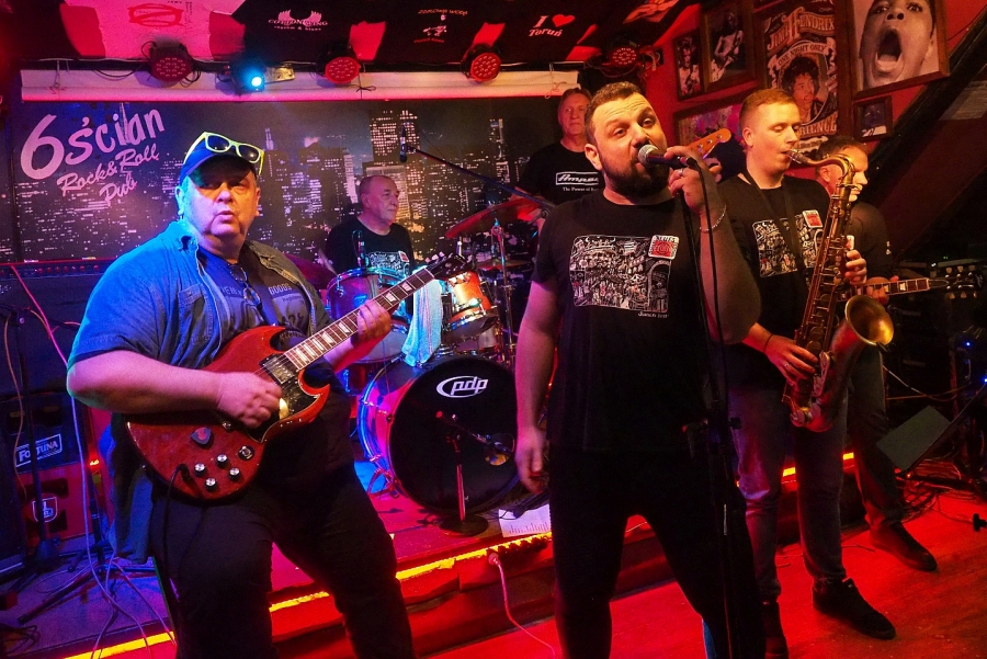 Gęsia Skórka Blues Band w 6-ścian pub, Białystok, 25.09.2021