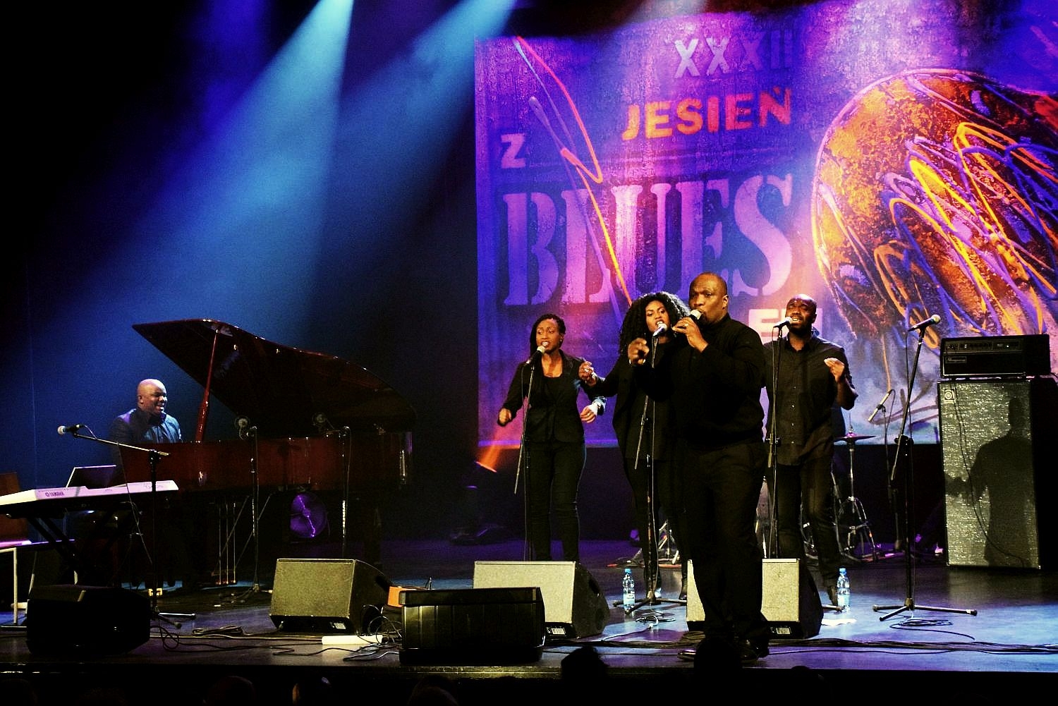 Peter Mante’s Gospel Project at kino Forum, Białystok, during 32. Jesień z Bluesem 2016 festival