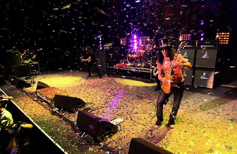 Slash w Polsce da jedyny koncert w katowickim Spodku 13.02.2013 roku